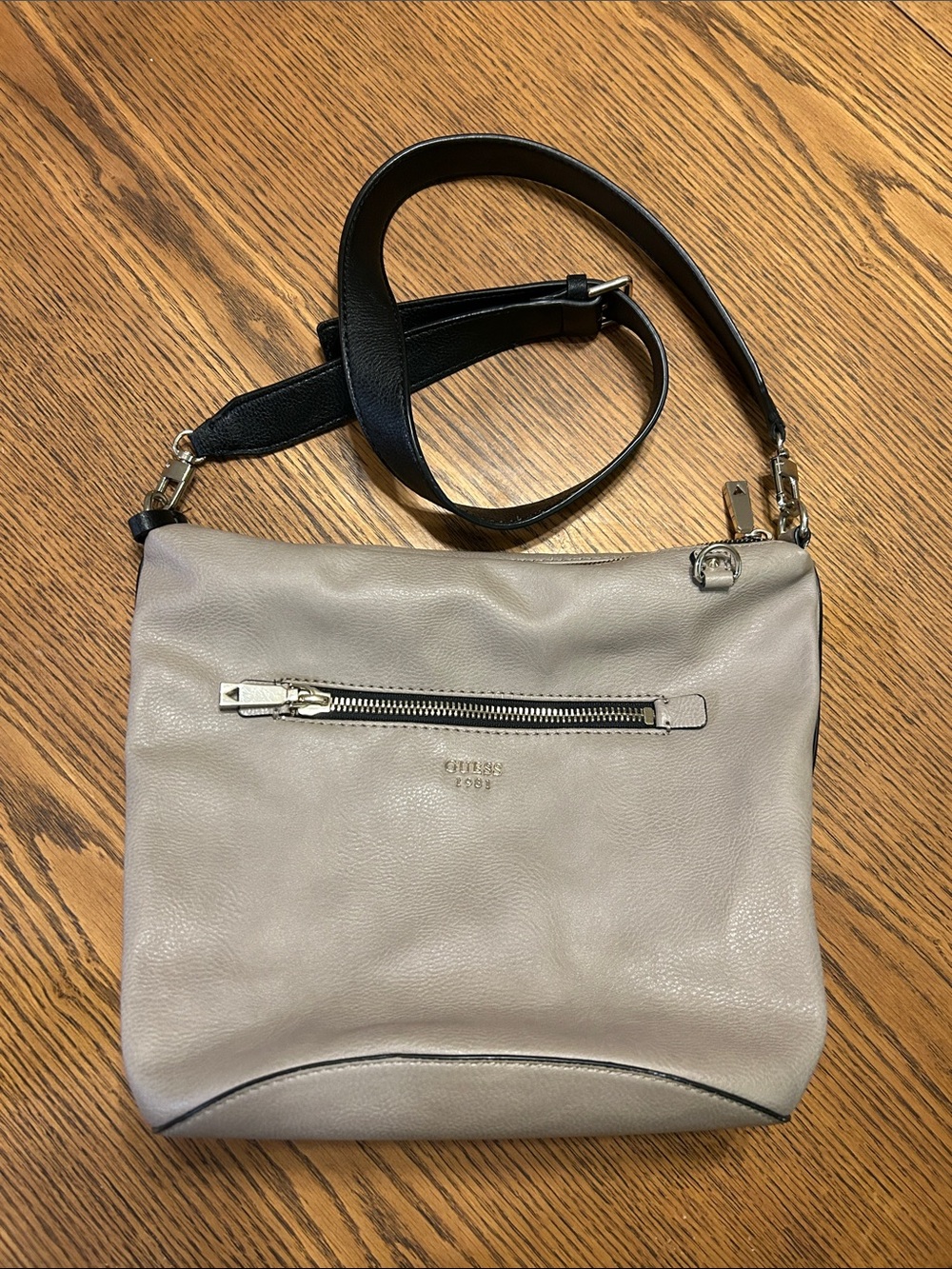 Grey Guess purse